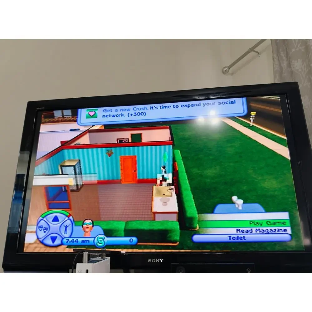 The Sims 2 PS2 CIB Complete EA Life Simulation Tested